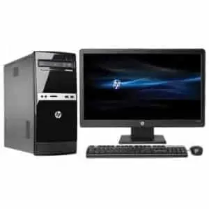 HP Tower Core i3 500GB HDD 4GB Ram DVD Rw + 17inch TFT 