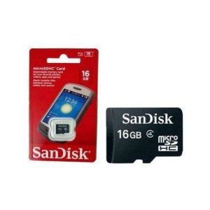 16GB SANDISK MICRO MEMORY