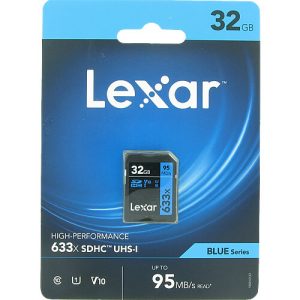 32GB Lexar SDHC MEMORY CARD