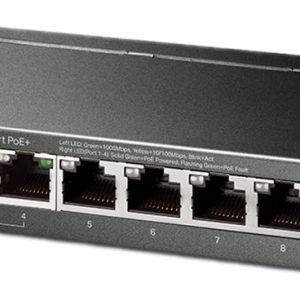 TL-SG108PE 8-Port Gigabit Easy Smart Switch with 4-Port PoE