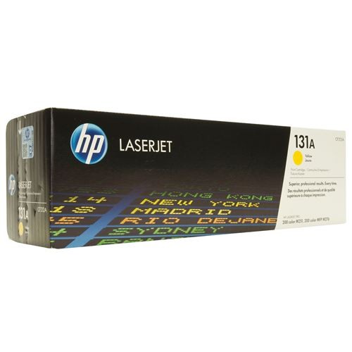 HP 131A Yellow LaserJet Toner Cartridge CF212A HP 131A Yellow LaserJet Toner Cartridge CF212A