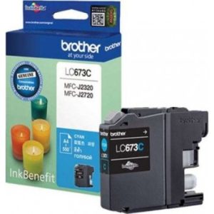 Brother Cyan Ink Cartridge LC673C