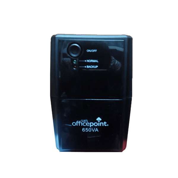 OfficePoint Back-Up UPS 650VA Black OfficePoint Back-Up UPS 650VA Black