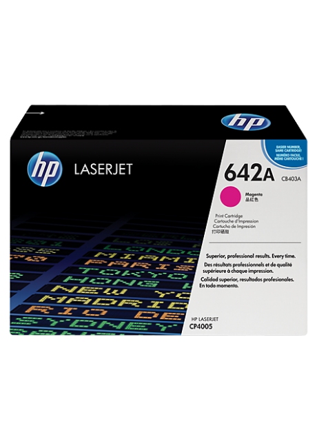 HP 642A Magenta LaserJet Toner Cartridge HP 642A Magenta LaserJet Toner Cartridge