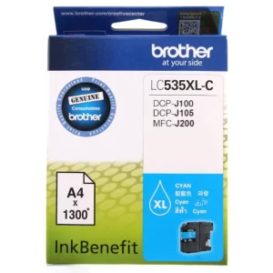 Brother (Cyan) Ink Cartridge LC535XLC