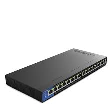 Linksys LGS116P 16-Port Gigabit PoE Switch Linksys LGS116P 16-Port Gigabit PoE Switch