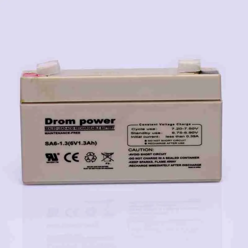 Drom power 6v/1.3AH UPS Battery Drom power 6v/1.3AH UPS Battery