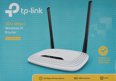 TP-LinkTL-WR841N-i1_400x TP-Link 300Mbps Wireless N Router - TL-WR841N