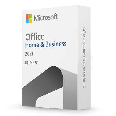 Microsoft Office Home and Business 2021 Media less (ESD) - 1 User - T5D-03481 Microsoft Office Home and Business 2021 Media less (ESD) - 1 User - T5D-03481