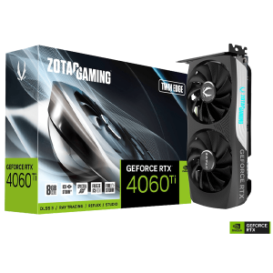 ZOTAC ZT-D40620E-10M GAMING GeForce RTX 4060 Ti Twin Edge 16GB GDDR6 Graphics Card