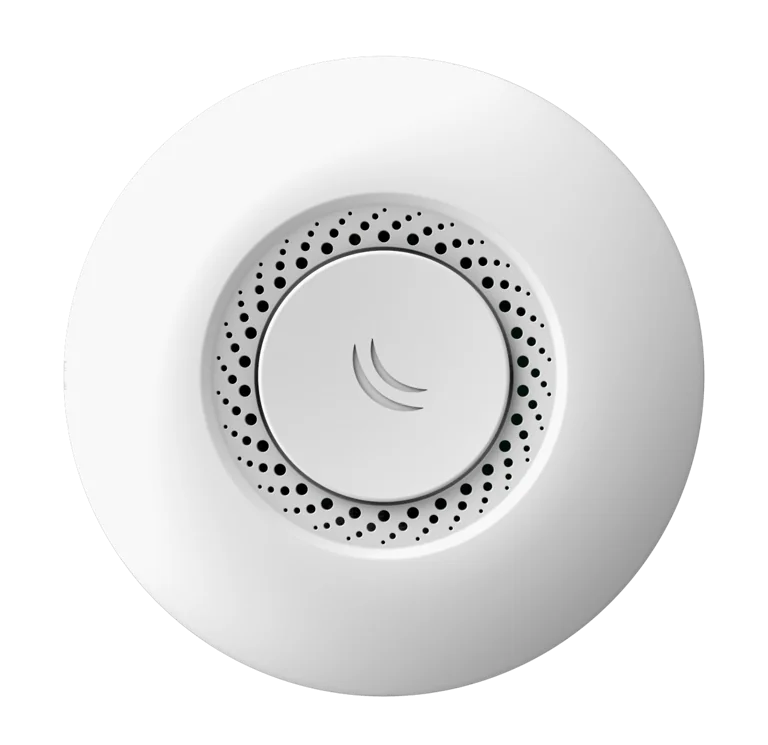 1409_lg MikroTik cAP-2nD ceiling access point 2.4GHz PoE RouterOS