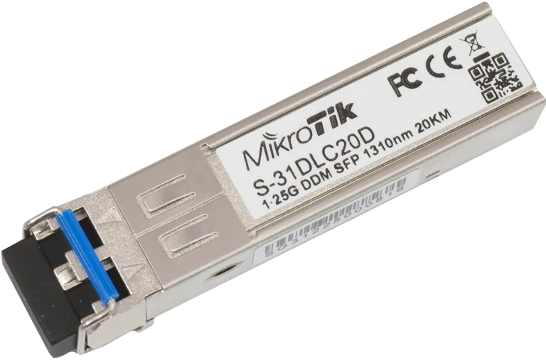 811_lg MikroTik S-31DLC20D SFP 1.25G 20KM module